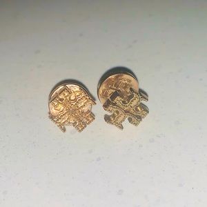 Tori Burch Logo Studs